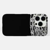 Coques Case-Mate iPhone Impression guépard Glam argent Impression animal e (Verso (horizontal))
