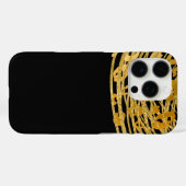 Coques Case-Mate iPhone Impression guépard Glamour Doré Impression Animaux (Verso (horizontal))