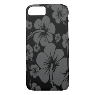 Coque Case-Mate Pour iPhone Impression hawaïenne d'Hibiscus noir