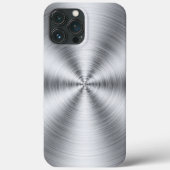 Coques Case-Mate iPhone Impression inoxydable Sunburst (Verso)