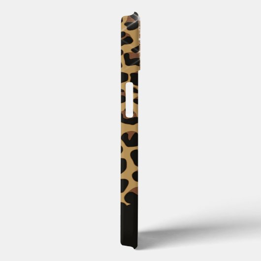 Coques Case-Mate iPhone Impression Jaguar Brown avec Parties scintillant (Verso / Droite)