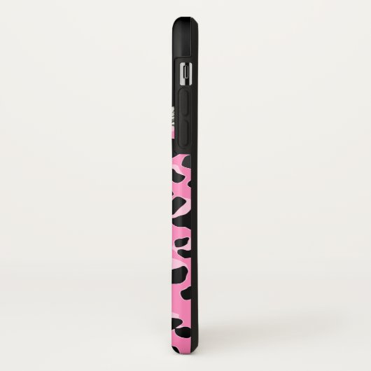 Coques Case-Mate iPhone Impression Jaguar rose brillant (Dos/Gauche)