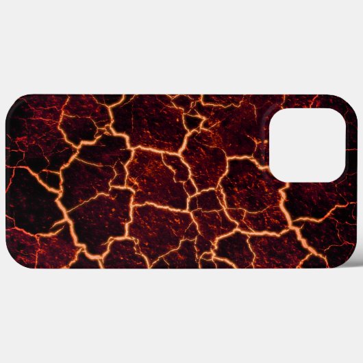 Coques Case-Mate iPhone Impression Lava (Verso (horizontal))