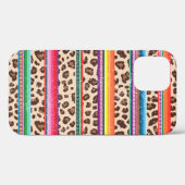 Coques Case-Mate iPhone Impression léopard arc-en-ciel moderne motif anima (Verso (horizontal))