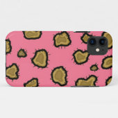 Coques Case-Mate iPhone Impression léopard rose (Dos (Horizontal))
