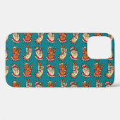 Coques Case-Mate iPhone Impression main Abstraite : Art de l'impression Vi (Verso (horizontal))