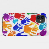 Coques Case-Mate iPhone Impression manuelle colorée (Dos (Horizontal))