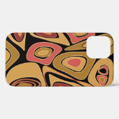 Coques Case-Mate iPhone Impression motif Abstraite simple et transparente (Verso (horizontal))
