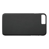 Coques Case-Mate iPhone Impression noire en fibre de carbone (Dos (Horizontal))