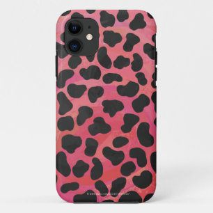 Coque Case-Mate Pour iPhone Impression noire et rouge dalmate
