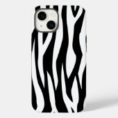 Coques Case-Mate iPhone Impression noire Zebra (Verso)