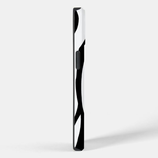 Coques Case-Mate iPhone Impression noire Zebra (Verso / Droite)