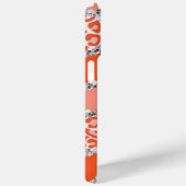Coques Case-Mate iPhone Impression Orange Cheetah (Verso / Droite)
