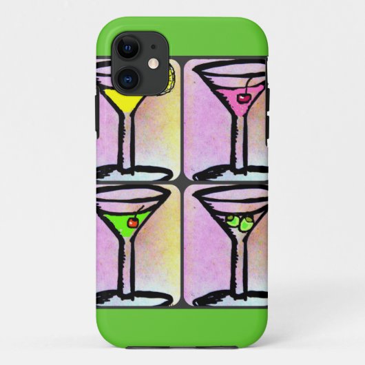 COQUES Case-Mate iPhone IMPRESSION PASTEL DE MARTINI TIME (Dos)