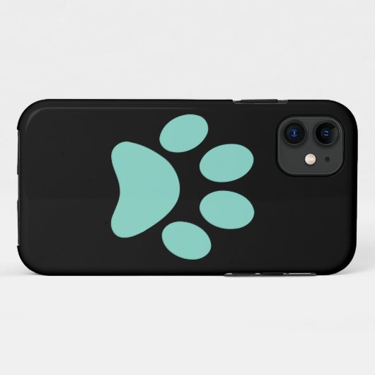 Coques Case-Mate iPhone Impression Paw Puppy (Dos (Horizontal))
