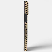 Coques Case-Mate iPhone Impression platine bronze acier inoxydable (Verso / Droite)