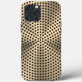 Coques Case-Mate iPhone Impression platine bronze acier inoxydable (Verso)