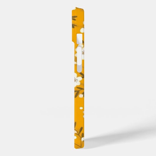 Coques Case-Mate iPhone Impression Posy Sur Or (Verso / Gauche)