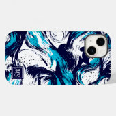 Coques Case-Mate iPhone Impression profonde personnalisée (Verso (horizontal))