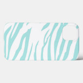 Coques Case-Mate iPhone Impression Sky Blue Zebra (Verso (horizontal))