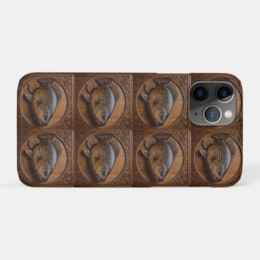 Coques Case-Mate iPhone Impression textuelle 3D Australian Murray Cod, (Dos (Horizontal))