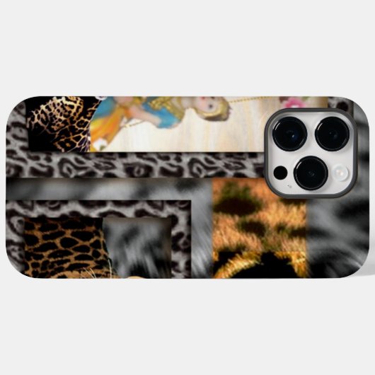 Coques Case-Mate iPhone Impression Tiger & Couple Art (Verso (horizontal))