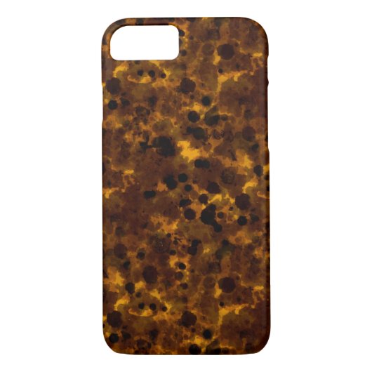 Coques Case-Mate iPhone Impression Tortoise Brown (Dos)