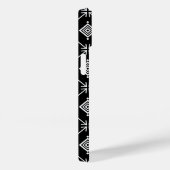 Coques Case-Mate iPhone Impression Tribal Arrow noir et blanc (Verso / Droite)