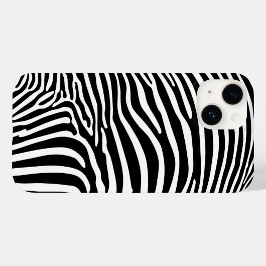 Coques Case-Mate iPhone Impression Zebra (Verso (horizontal))