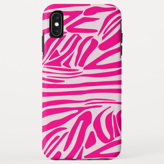 Coques Case-Mate iPhone Impression zèbre rose (Dos)