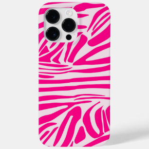 Coque Pour Pour iPhone 14 Pro Max Impression zèbre rose