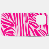 Coques Case-Mate iPhone Impression zèbre rose (Verso (horizontal))