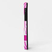 Coques Case-Mate iPhone Impression zèbre rose (Dos/Gauche)