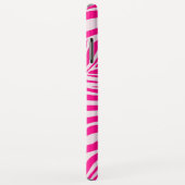 Coques Case-Mate iPhone Impression zèbre rose (Dos/Droite)