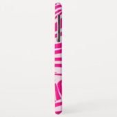 Coques Case-Mate iPhone Impression zèbre rose (Dos/Gauche)