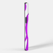 Coques Case-Mate iPhone Impression Zèbre Violet (Verso / Droite)