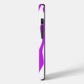 Coques Case-Mate iPhone Impression Zèbre Violet (Verso / Gauche)