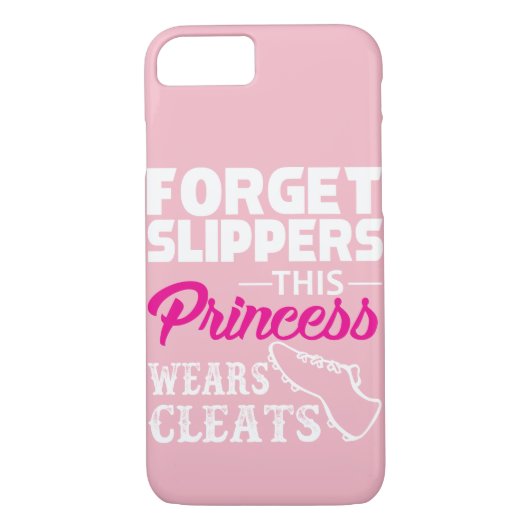 Coques Case-Mate iPhone Impressionnant cette princesse Wears Cleats Design (Dos)