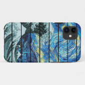 COQUES Case-Mate iPhone IMPRESSIONNISME NUIT ÉTOILÉE VAGUE DE KANAGAWA ART (Dos (Horizontal))