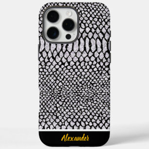 Coques iPhone 16 Pro Max Imprimé animal scintillant