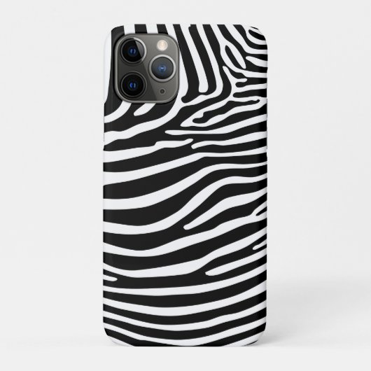 Coques Case-Mate iPhone Imprimé animal zèbre (Dos)