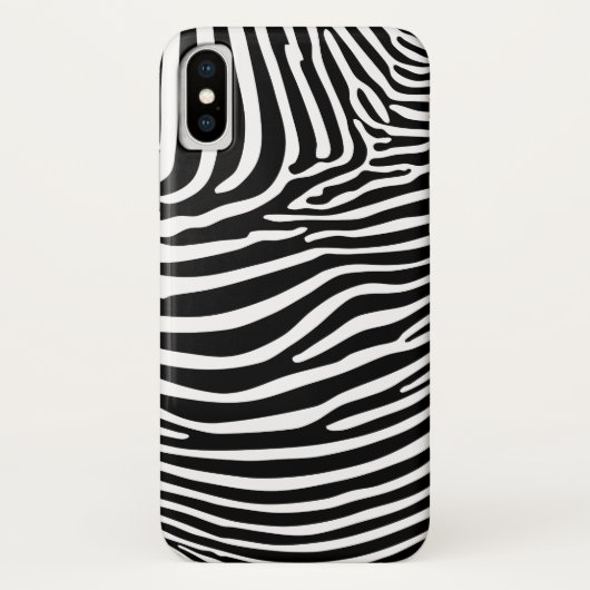 Coques Case-Mate iPhone Imprimé animal zèbre (Dos)