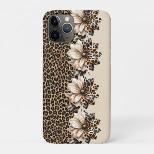 Case-Mate iPhone Case Imprimé animalier chic guépard & Fleurs
