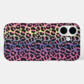 Coques Case-Mate iPhone Imprimé animalier Léopard Arc-en-Ciel (Verso (horizontal))