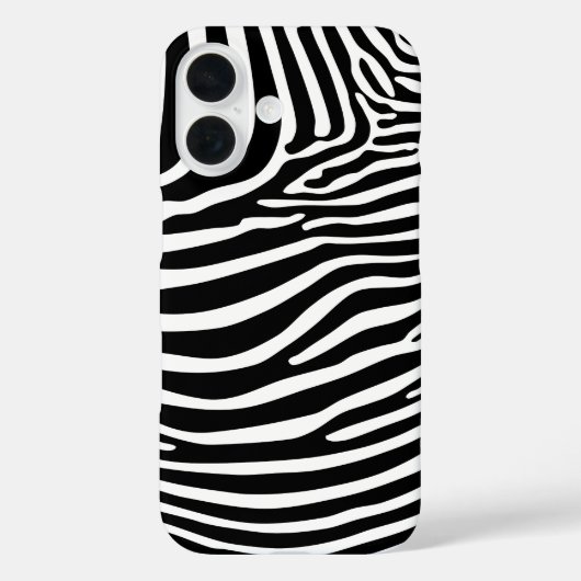 Coques Case-Mate iPhone Imprimé animalier zèbre (Verso)