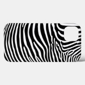 Coques Case-Mate iPhone Imprimé animalier zèbre (Verso (horizontal))