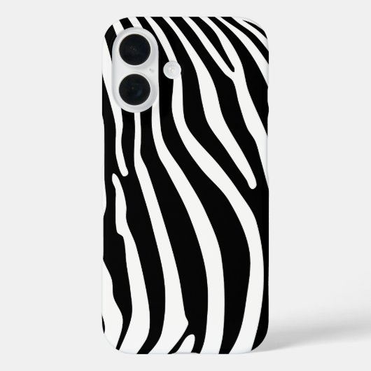 Coques Case-Mate iPhone Imprimé animalier zèbre (Verso)
