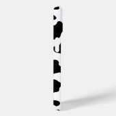Coques Case-Mate iPhone Imprimé cuir de vache noir et blanc (Verso / Droite)