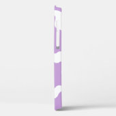Coques Case-Mate iPhone imprimé de vache violet pastel kawaii (Verso / Gauche)