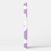 Coques Case-Mate iPhone imprimé de vache violet pastel kawaii (Verso / Droite)